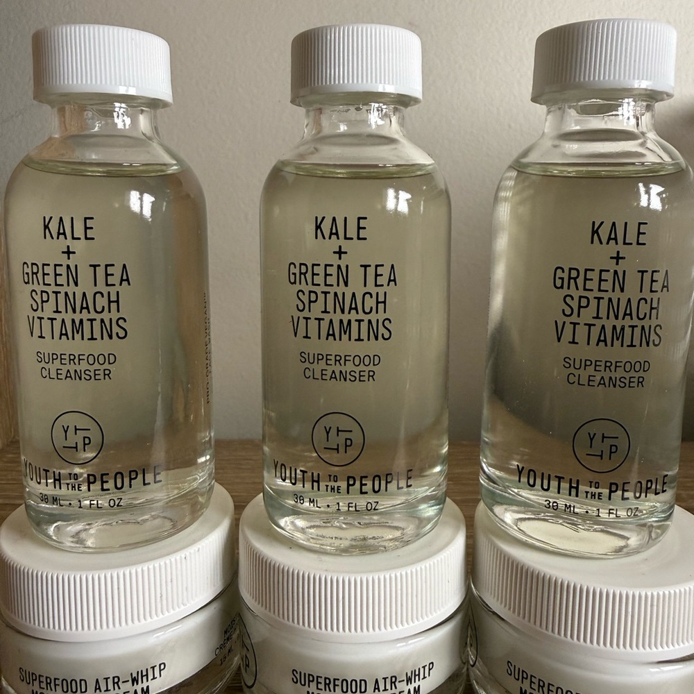 3 x Youth to the People Cleanser and Moisturizer Duo